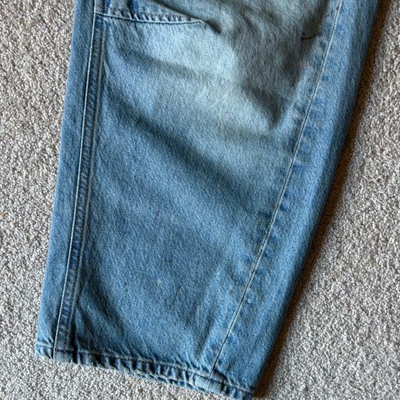 Free People We The Free Moxie Low-Slung Pull-On Barrel Jeans size 25 - Picture 3 of 13